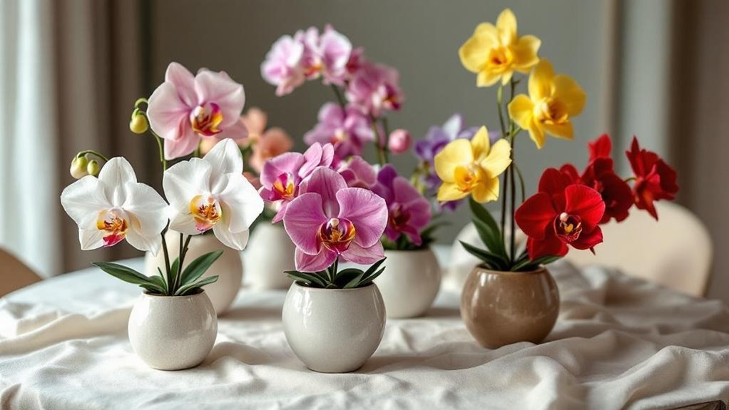 choose orchids for sentiments