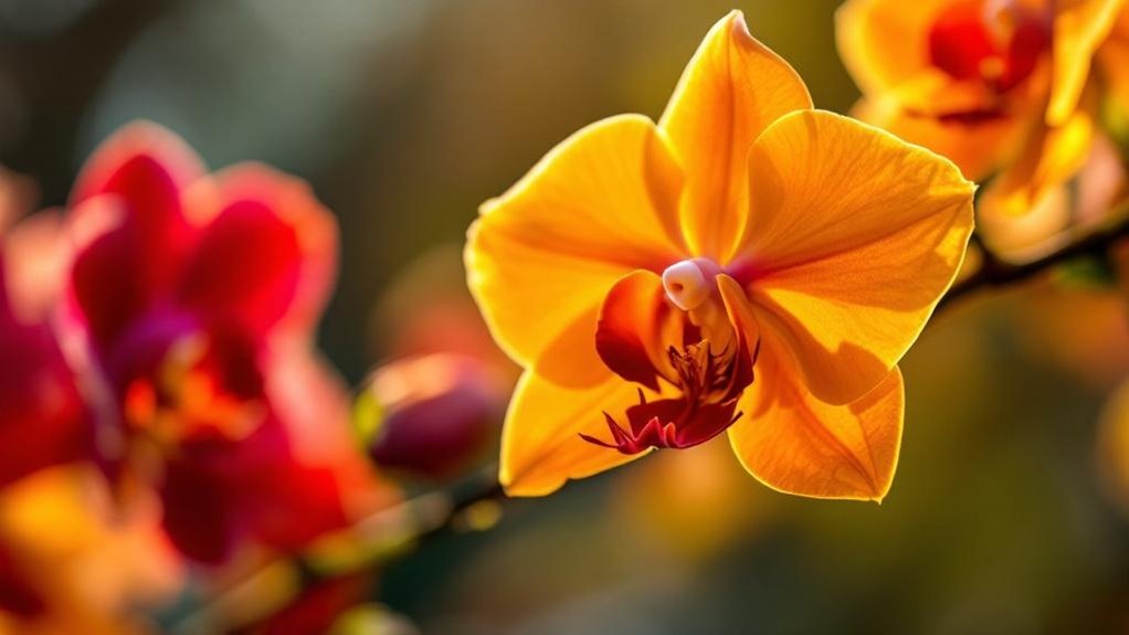 color meanings in orchids