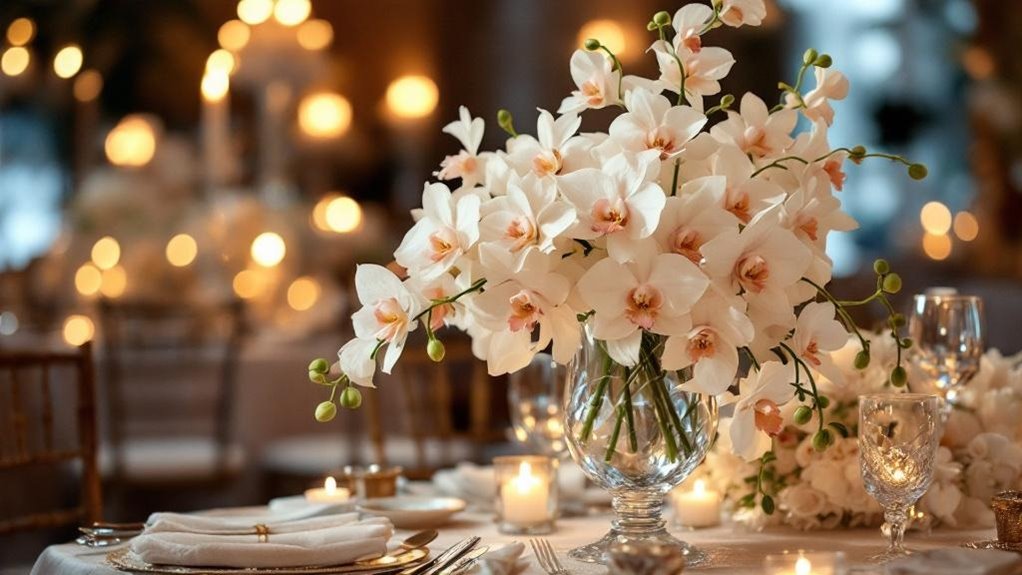 elegant durable floral centerpiece