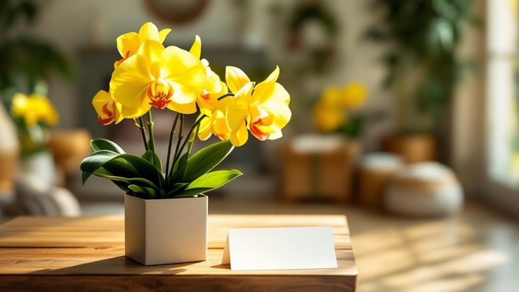 joyful friendship through orchids