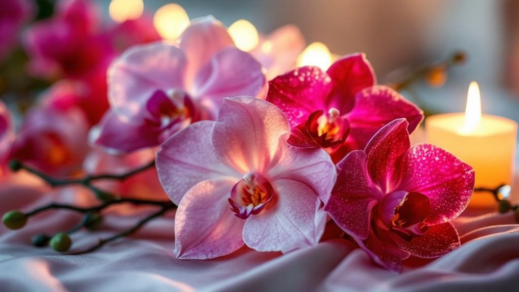 orchid colors express love