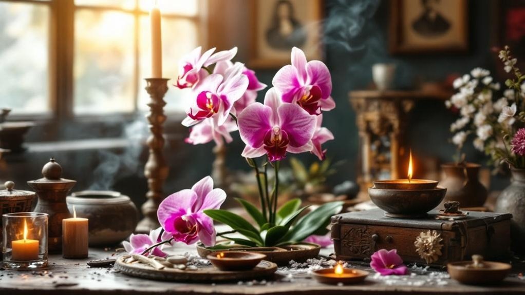 orchids in heritage ceremonies