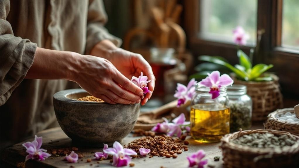 orchids in traditional healing