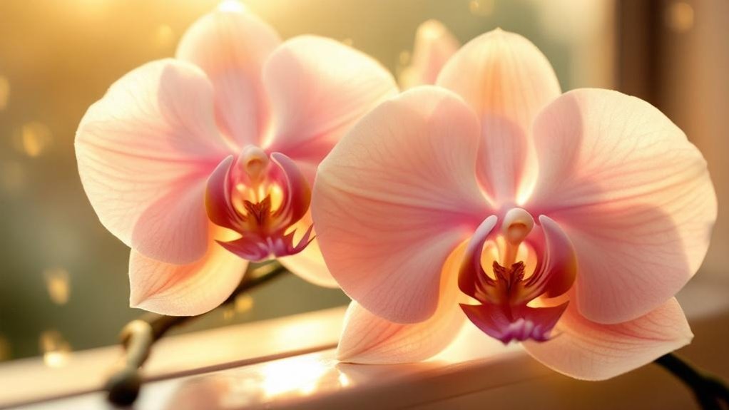 orchids represent lasting affection