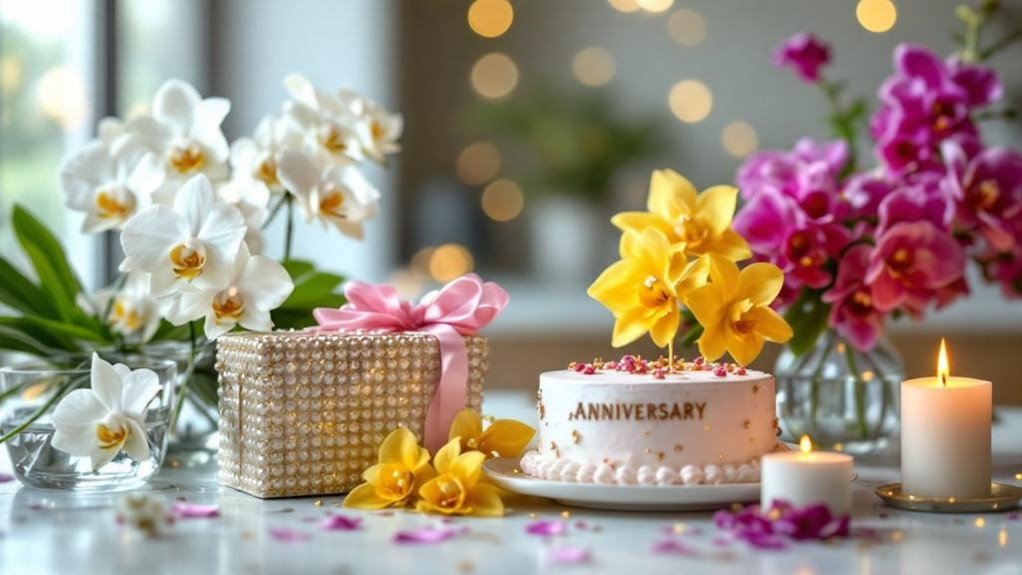 orchids symbolize enduring admiration