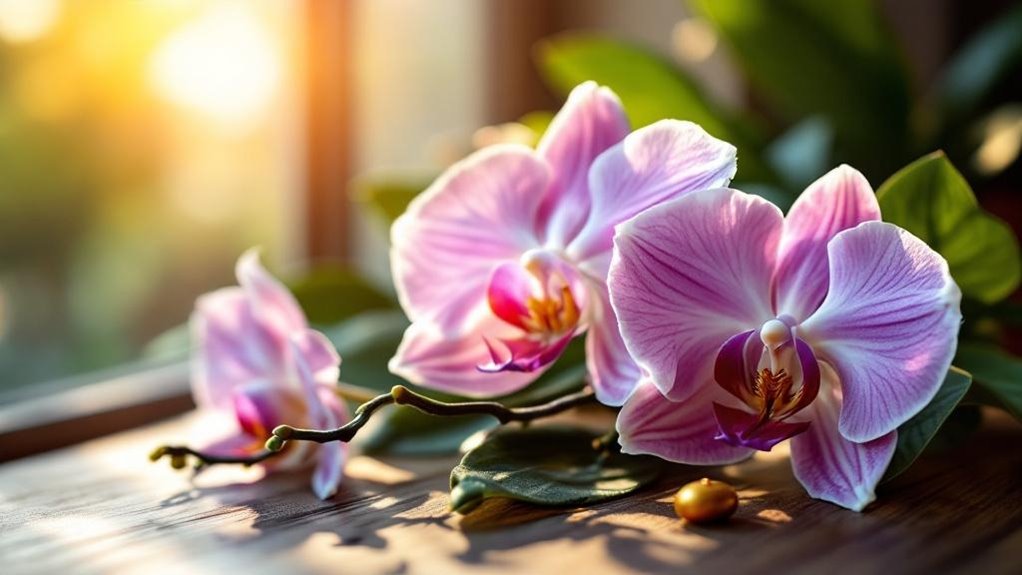 orchids symbolize luck and protection
