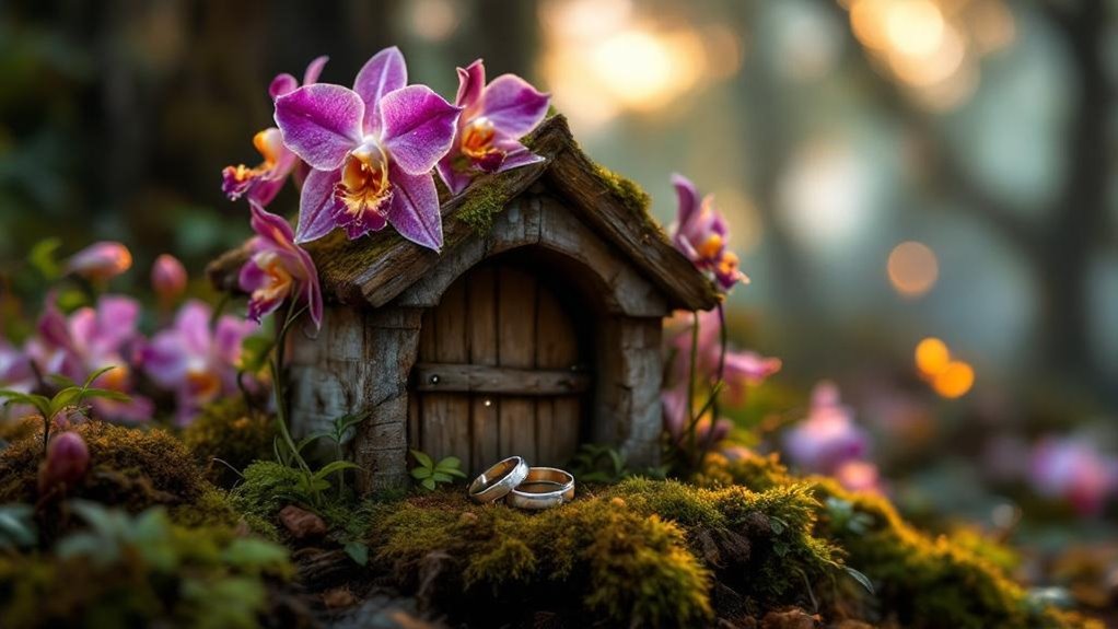 orchids symbolize secret affection