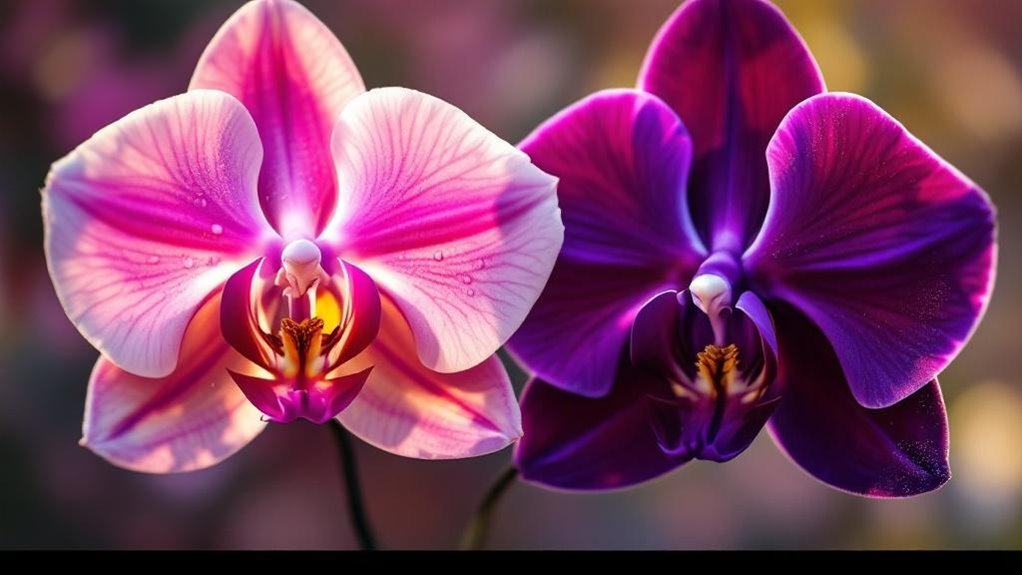pink warmth versus purple royalty