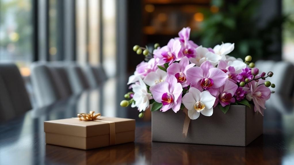professional lasting floral gesture