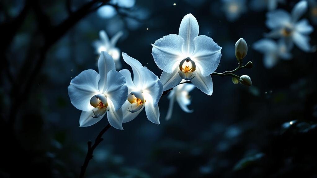 spectral beauty of orchids