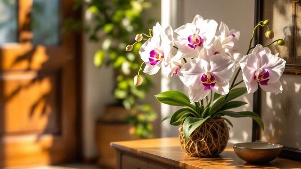 strategic orchid placements for luck