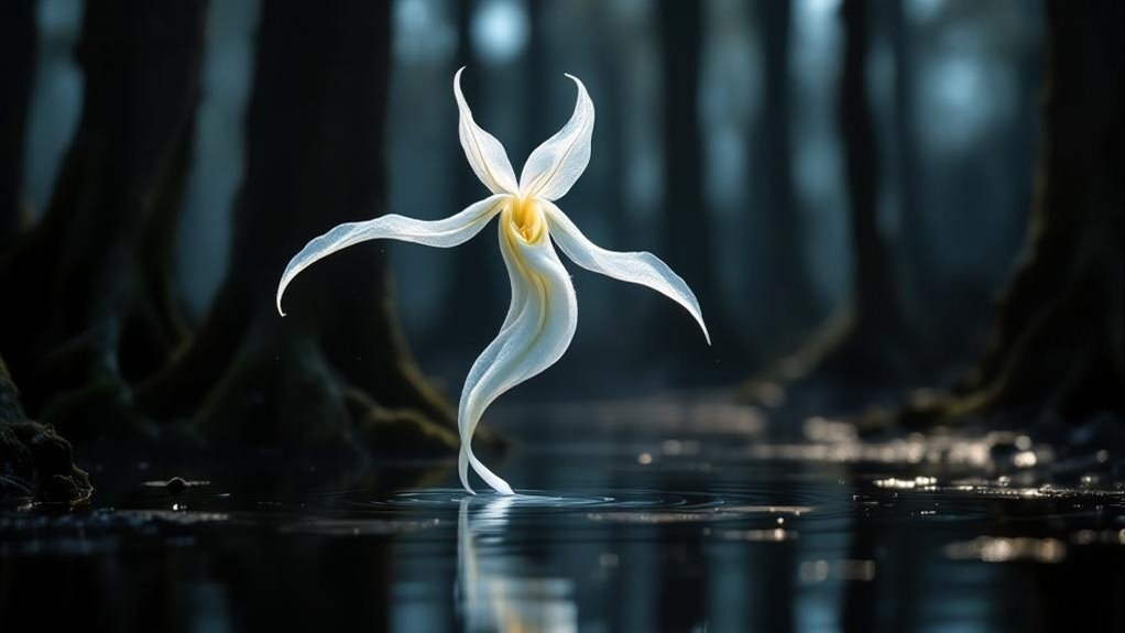 unearthly rare spectral bloom