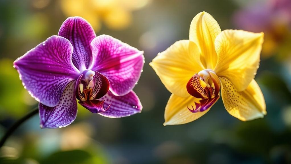 admiration versus friendly vibrant contrast