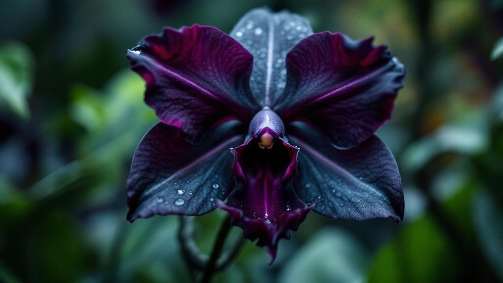 black orchids lack true pigmentation