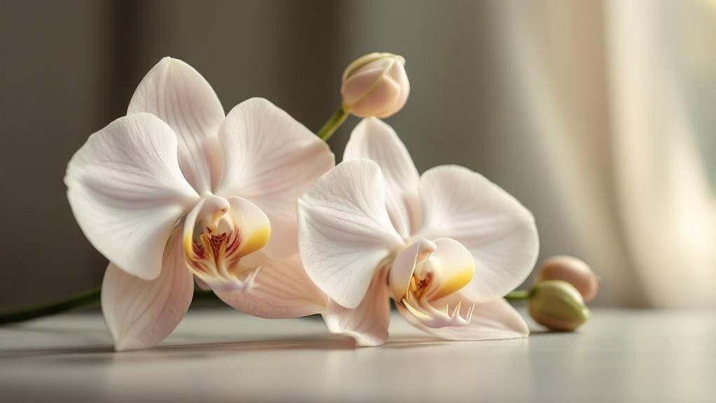 delicate blooms whispering serene elegance