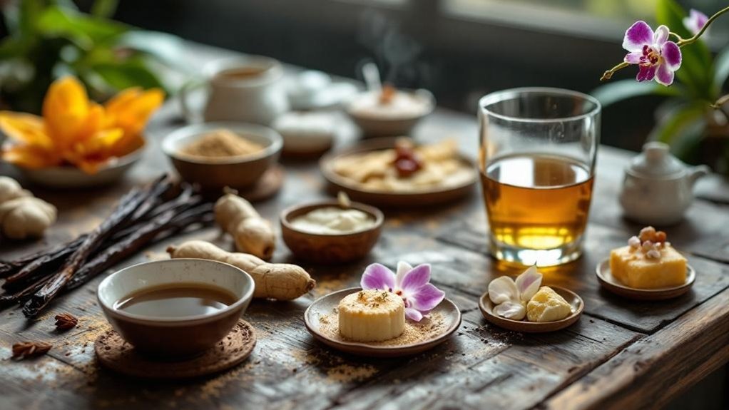 diverse culinary uses of orchids
