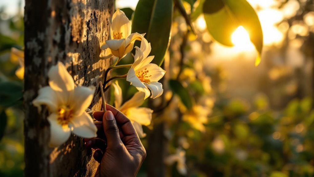 edmond albius vanilla pollination method