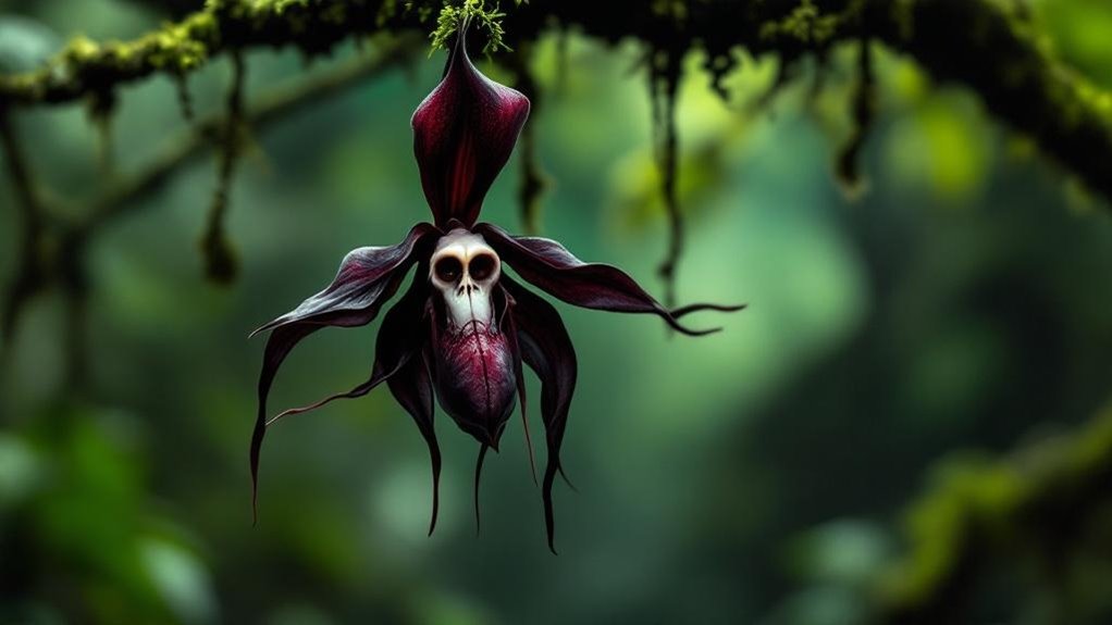 eerie charm of dracula orchids