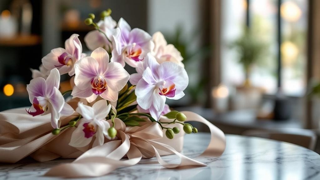 elegant lasting celebratory orchid gift