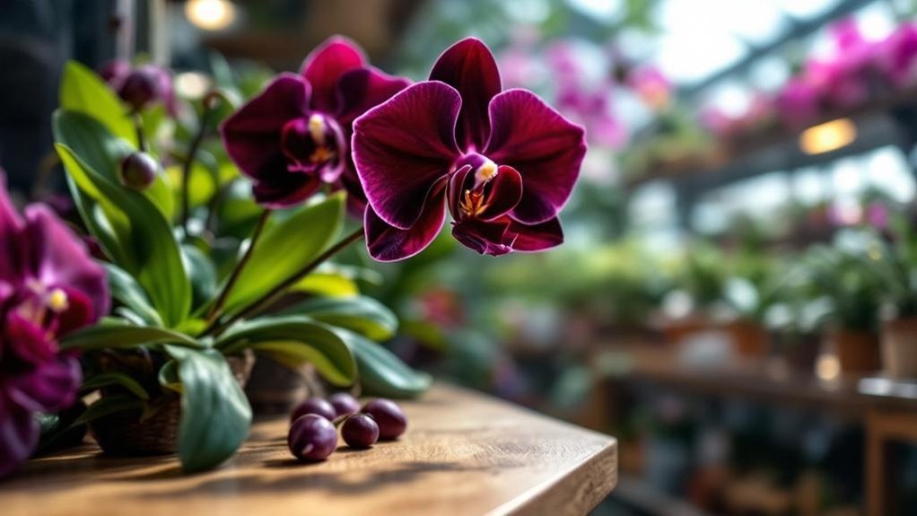 identifying true black orchids