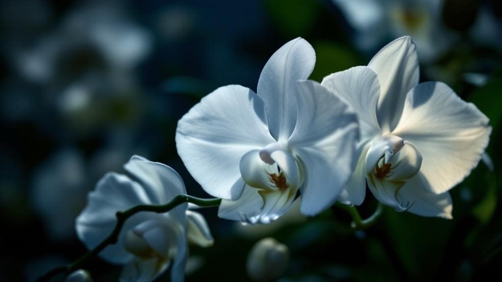 night scented orchids attract moths