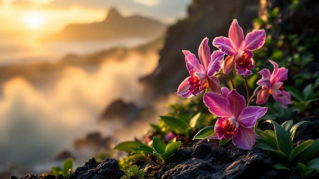 orchid leis signify sacred honor