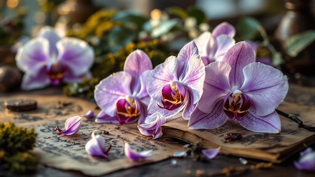 orchid symbolism meanings myths
