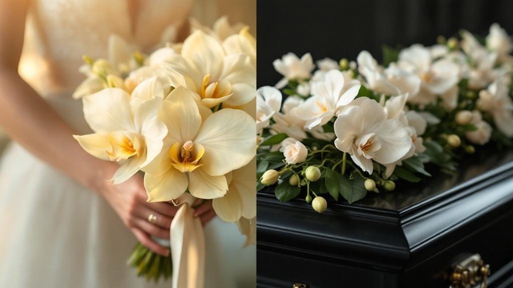 orchid symbolism shifts with ceremony