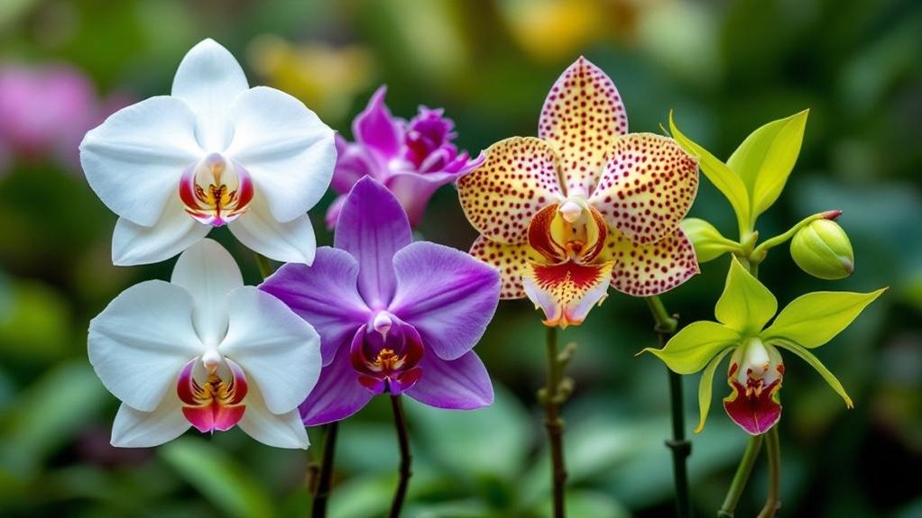 orchid symbolism through species
