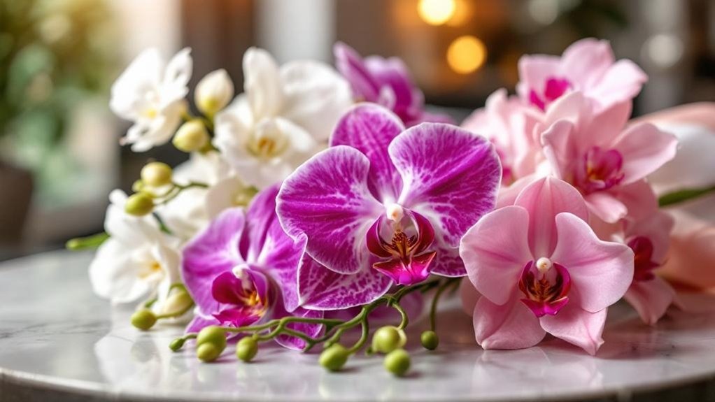 orchid type shapes gifting