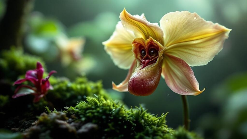 orchid with monkey likeness