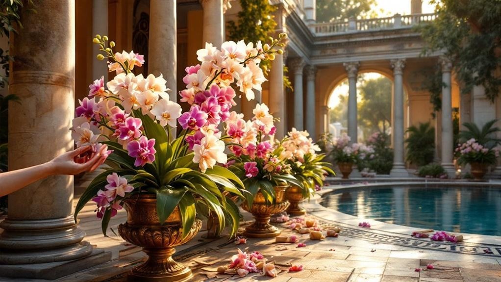 orchids as exotic luxury