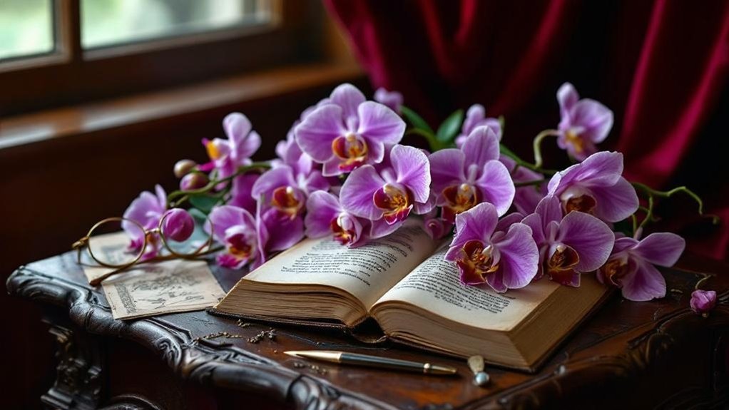 orchids evoke victorian exoticism