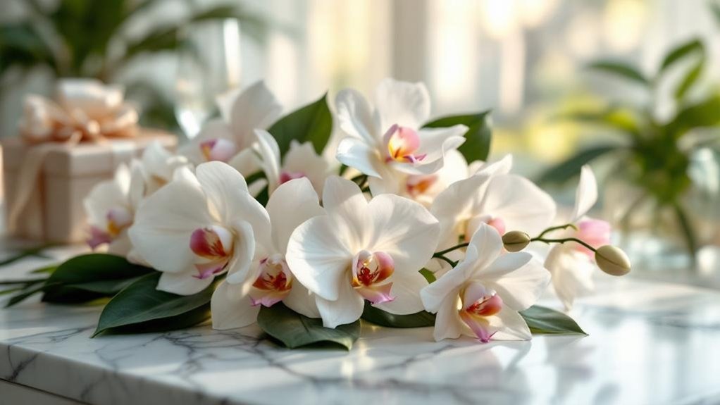 orchids romantic and elegant