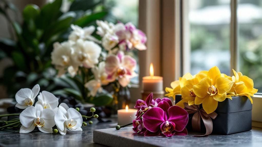 orchids signify enduring refined meanings