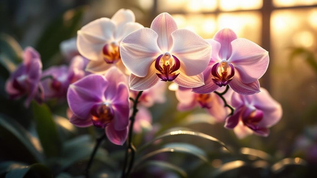 orchids symbolize cultivated status continuity