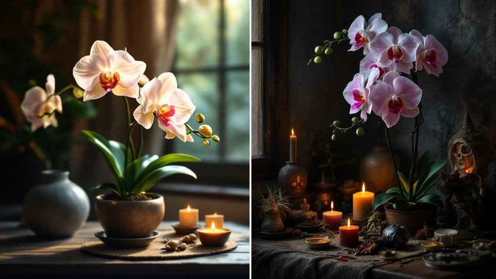 orchids symbolize refined spiritual growth