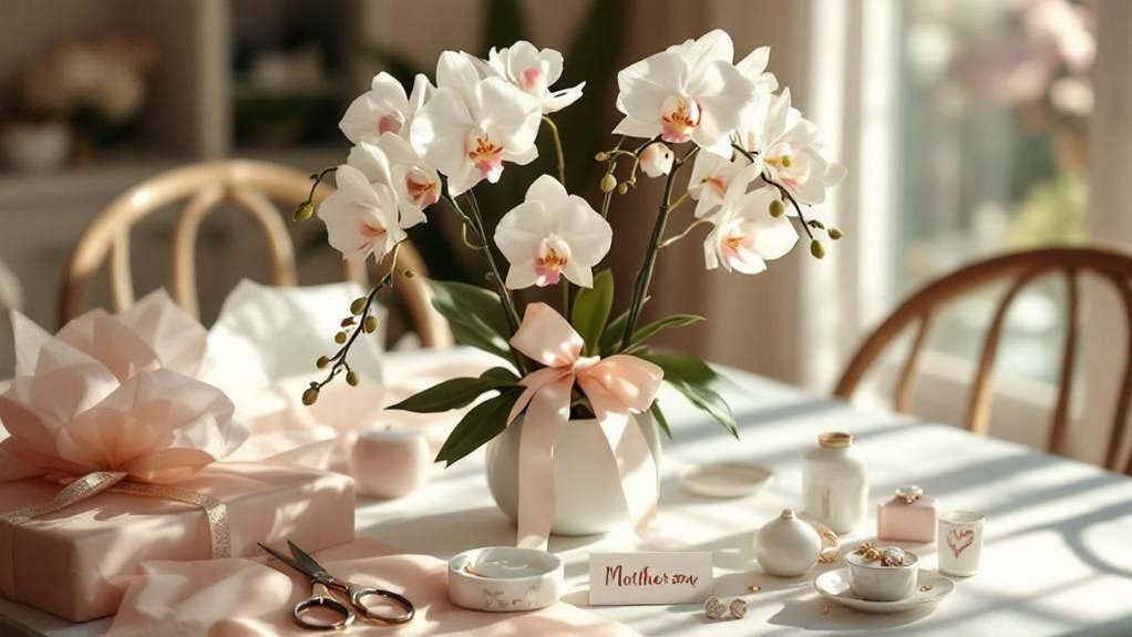 personalized phalaenopsis gift care