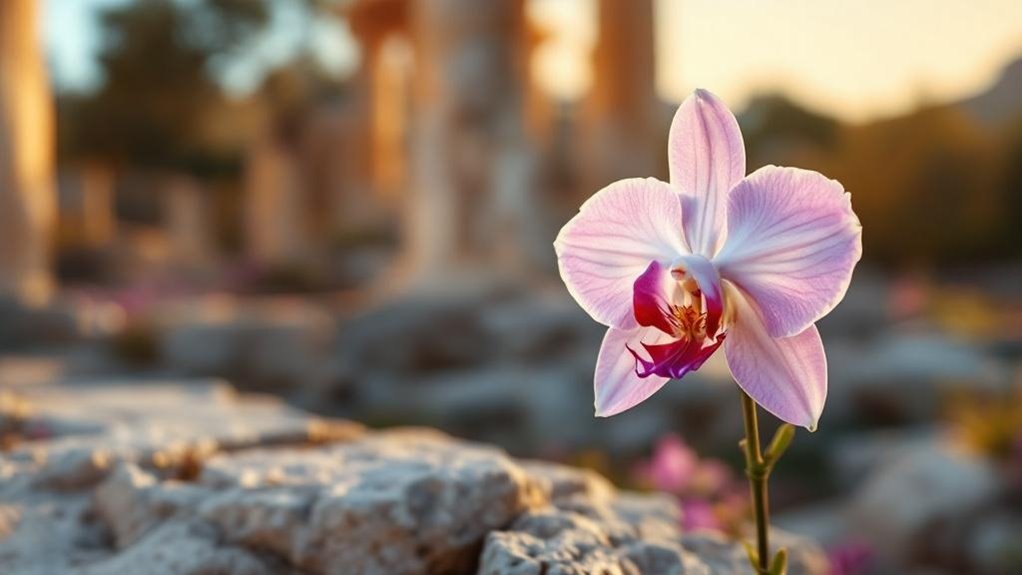 post classical invented orchid myth