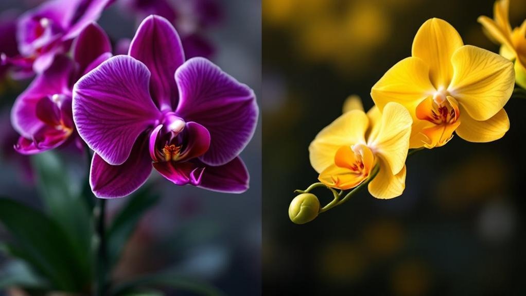 purple and yellow symbolism