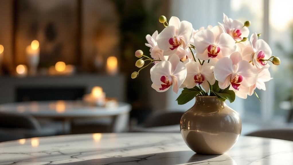 romantic elegance in orchids