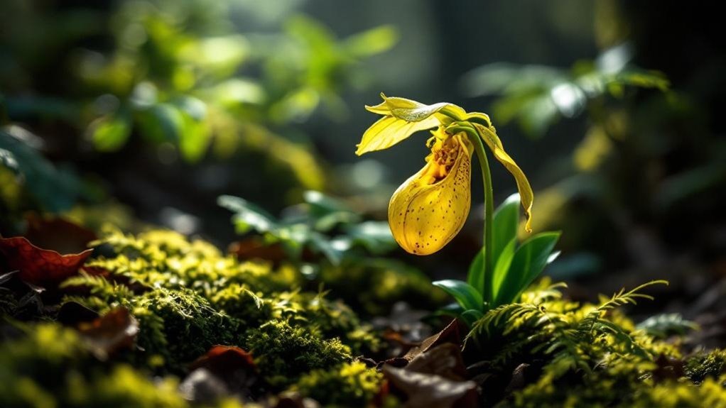slow growing habitat specific orchid