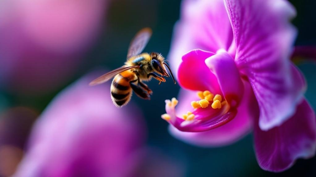 viscidium secures pollinia to insects